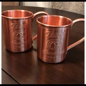 NWT- Copper Tito’s Moscow Mule Mug Set of 2
